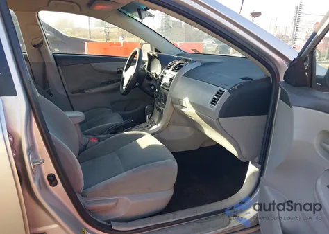 2012 Toyota Corolla Le z USA, uszkodzony, nr VIN 5YFBU4EE3CP046487